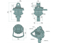 Rotator hydrauliczny Baltrotors GR30 / 3T
