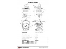 Rotator hydrauliczny Baltrotors GR463