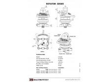Rotator hydrauliczny Baltrotors GR465 / 4,5T