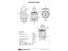 Rotator hydrauliczny Baltrotors GR16S / 16T